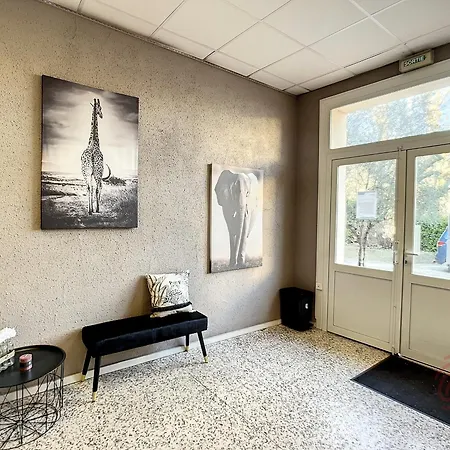 Apartment F2 Avec Veranda, Wifi Et Animaux Acceptes Proche Thermes Et Parc - - Fr-1-451-171 Lamalou-les-Bains