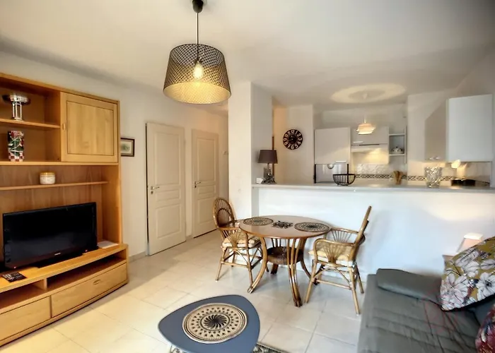 Apartamento F2 Climatisé Avec Terrasse, Parking Privé, à 700m Des Thermes De - Fr-1-451-168 *